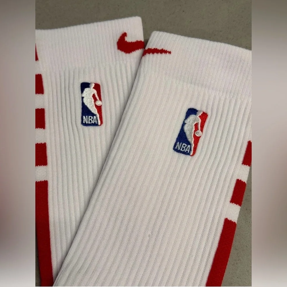 Nike Elite NBA Basketball Over Knee High Socks L choose RED/BLACK/BLUE